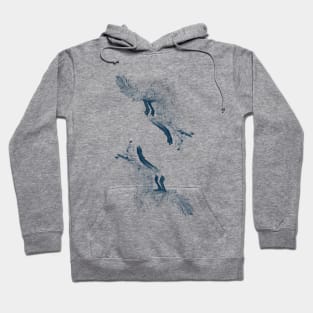 blue fox Hoodie